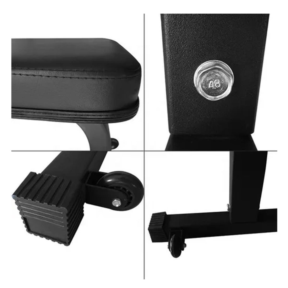 SDFIT - Banco plano con ruedas multi propósito 200 kg SD9107.