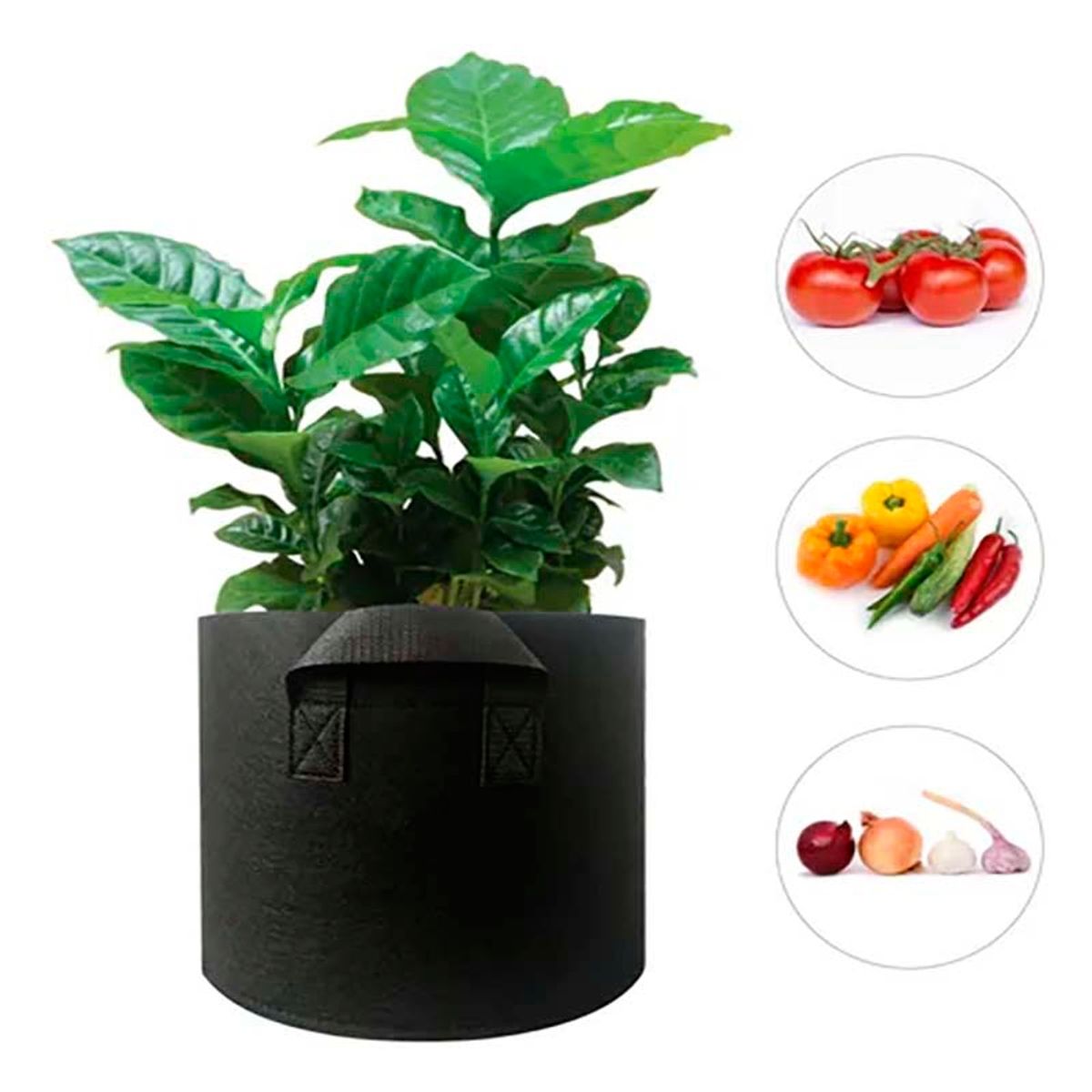 GENERICO - Macetero de tela geotextil 30cm