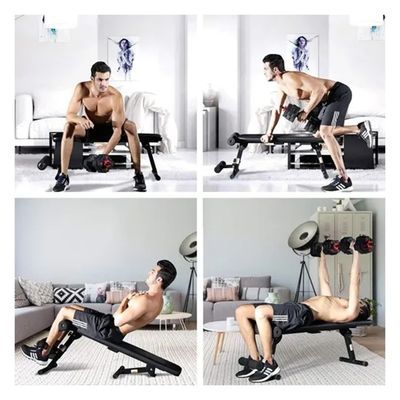 Imagen 2 del producto Banco Abdominales Multi Posicion Plegable 2 En 1 Ds-738x
