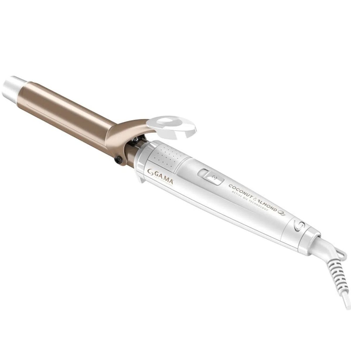 GAMA - Ondulador Rizador New 25 mm Coconut Almond Ultra Deslizante