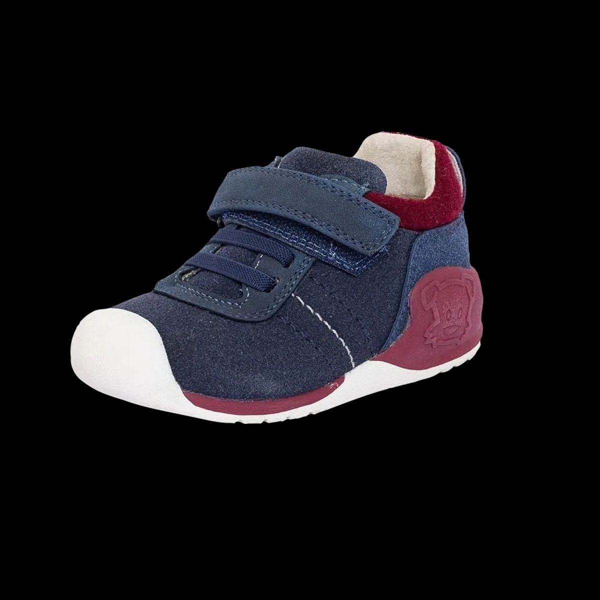 PILLIN - Zapato Pasos Bebe Algodón Invierno Niño Azul PILLIN