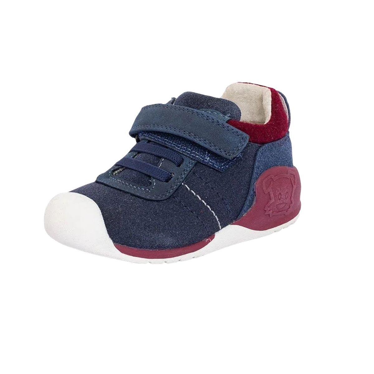 PILLIN - Zapato Pasos Bebe Algodón Invierno Niño Azul PILLIN