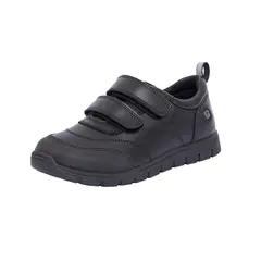 PILLIN - Zapato Escolar Algodón Invierno Niño Negro