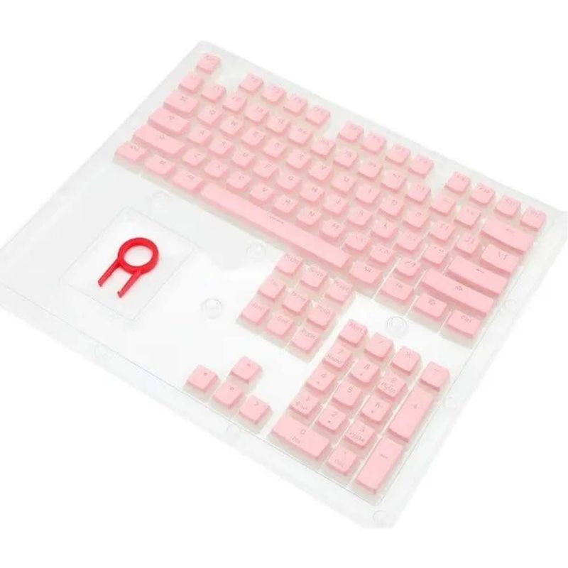 REDRAGON - Set de Teclas Redragon Scarab Pink A130W PBT Antighosting
