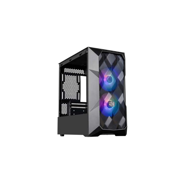 COOLER MASTER - Gabinete Gamer Cooler Master TD300 Mesh Negro MicroATX