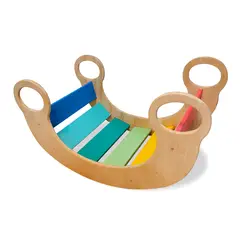 GENERICO - Balancín Arcoiris Waldorf Montessori Pikler