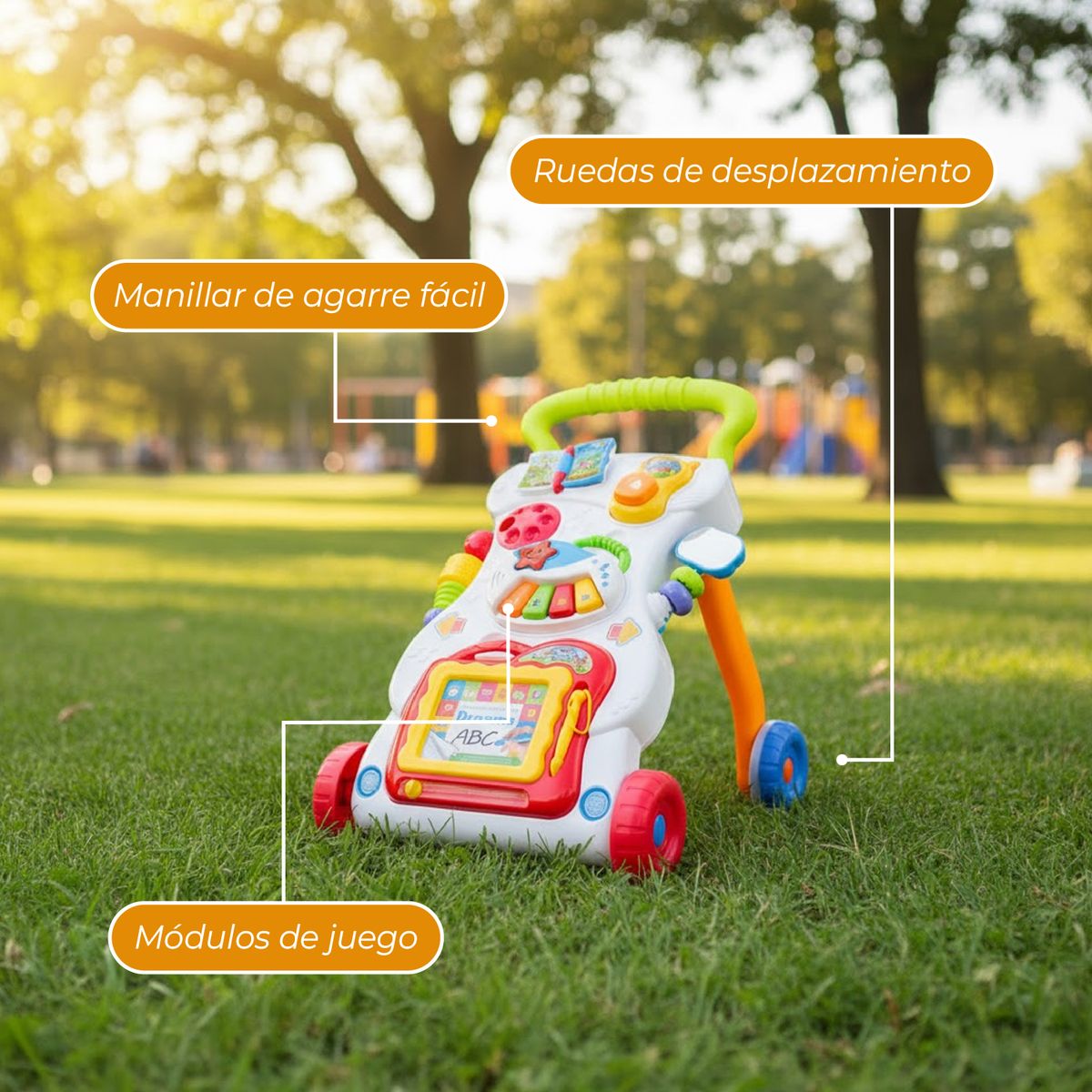 MON PETIT - Andador Correpasillos Caminadora Musical Bebe