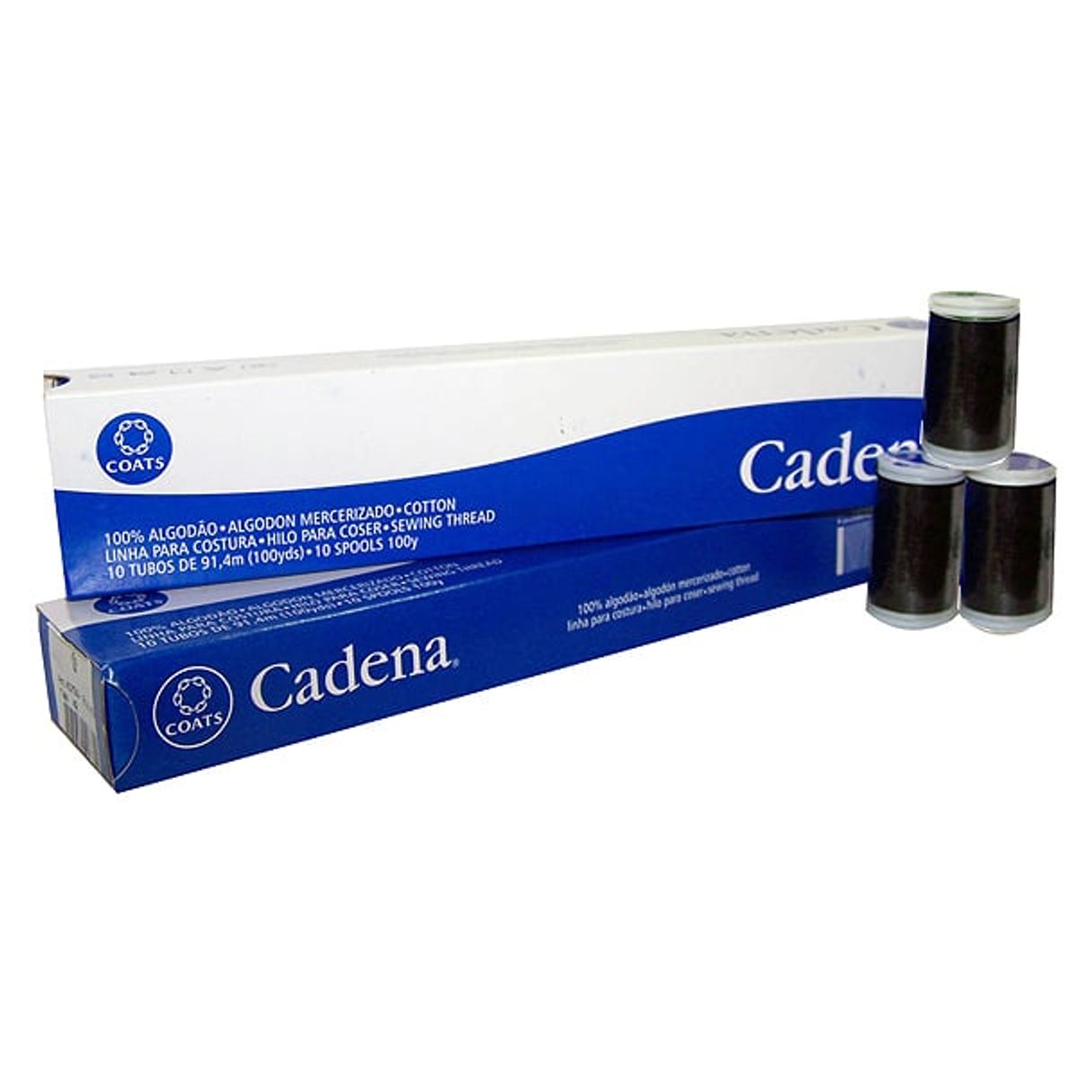 CADENA - Hilo Algodón Cadena X073 Negro 10 Unidades / Superstore