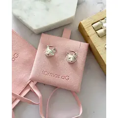FORMAS AG - Aros mujer de plata Perro