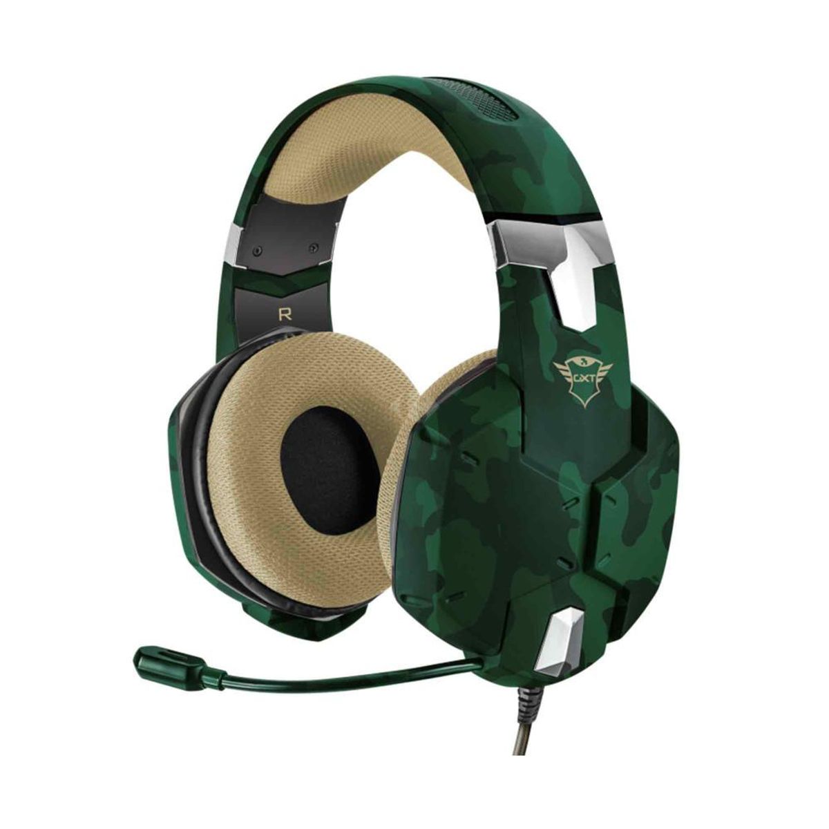 GENERICO - Audifonos Carus GXT 322C gaming headset Color verde TRUST GAMING GXT
