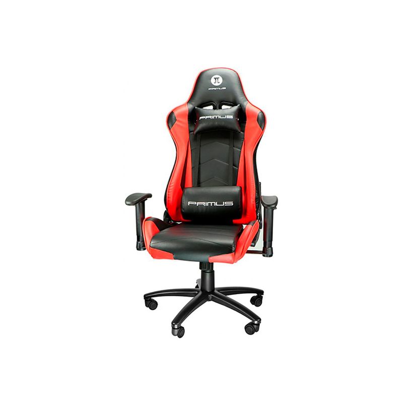 PRIMUS - Sillar Gamer Primus Thronos 100T Rojo/RECLINACION 350°/ 120 KGR.
