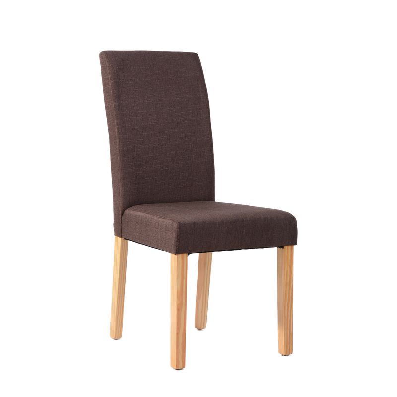 NOVAHUS - Silla de Comedor Acolchada - Café