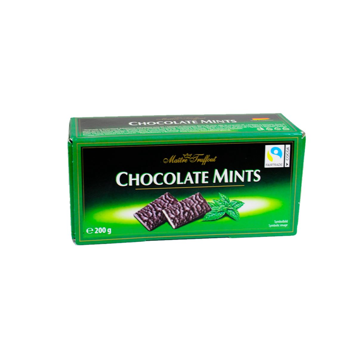 MAITRE TRUFFOUT - Estuche Chocolate Mints Maitre Truffout 200g.