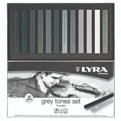 LYRA - Pastel Suave 12 Tonos Grises