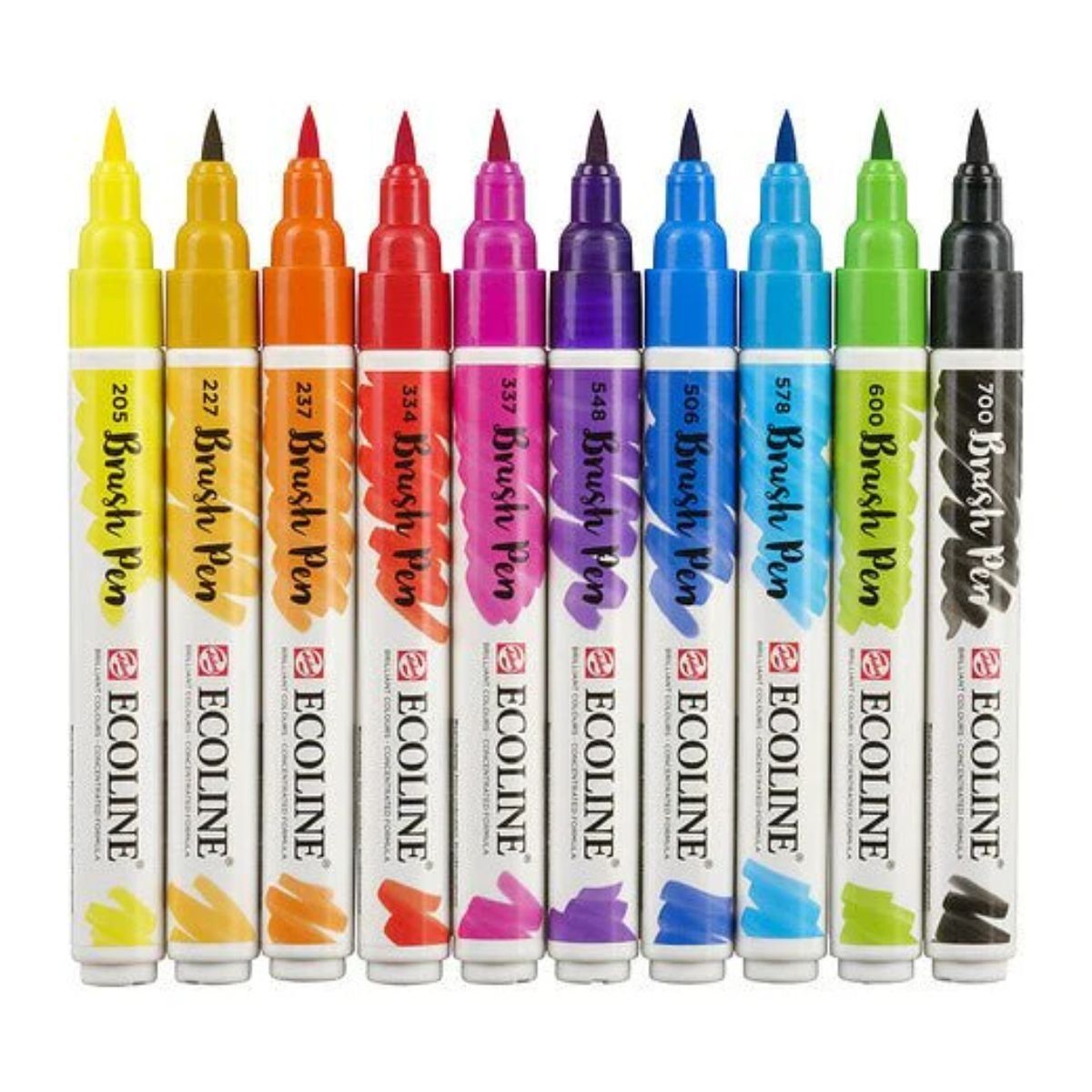 Royal Talens - Marcadores Acuarela Ecoline Set 10 Colores