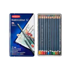 DERWENT - Lápices De Colores Acuarelables Set 12