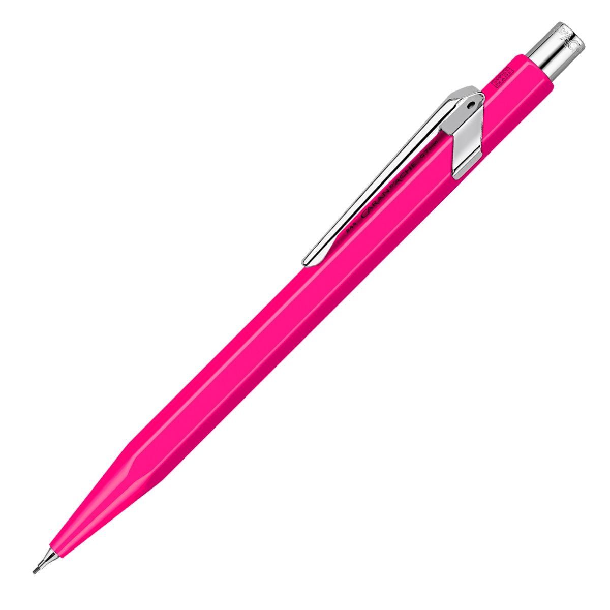 CARAN D'ACHE - Portamina Caran d Ache 844 Metal Pink Fluor