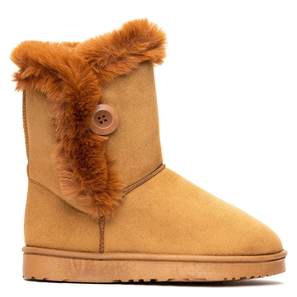 CHANCLETA - Bota Mujer Café Greta Chancleta