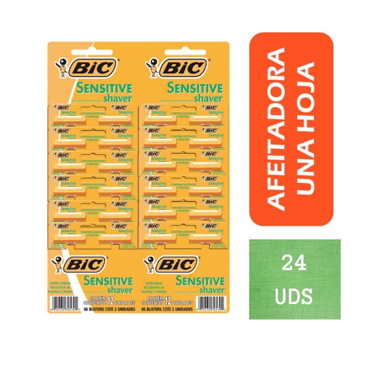GENERICO - Máquina De Afeitar Bic Sensitive X24un / Superstore