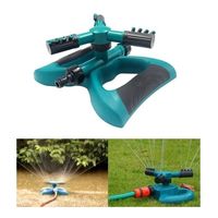 Aspersor Regador Giratorio Base 3 Brazos Boquilla Riego