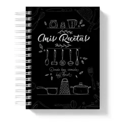TIENDITA MUJERES - Recetario color oscuro
