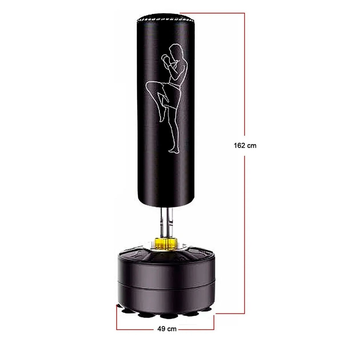 ATLETIS - PUNCHING BALL SACO DE BOXEO FITNESS