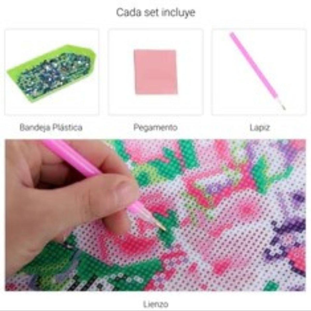 FUN AT HOME LO DIVERTIDO DE ESTAR EN CASA - Diamond Painting Colibrí 20x25