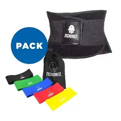 SDFIT - Pack Faja Tecnomed + Mini Bandas Loops 5 Resistencias