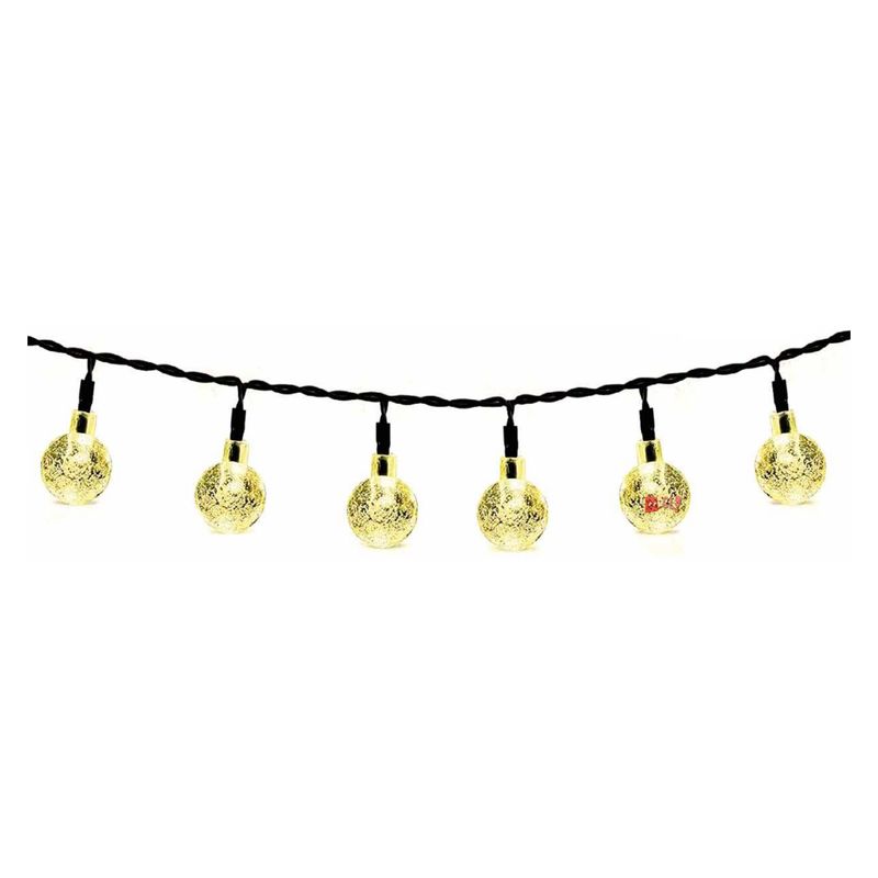 DOMA - Guirnalda Solar Decoración 20 Led 10mts - PuntoStore