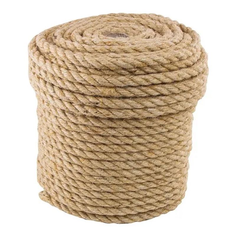 GENERICO - Cuerda Yute Torcido De 10 Mm X 100 Metros