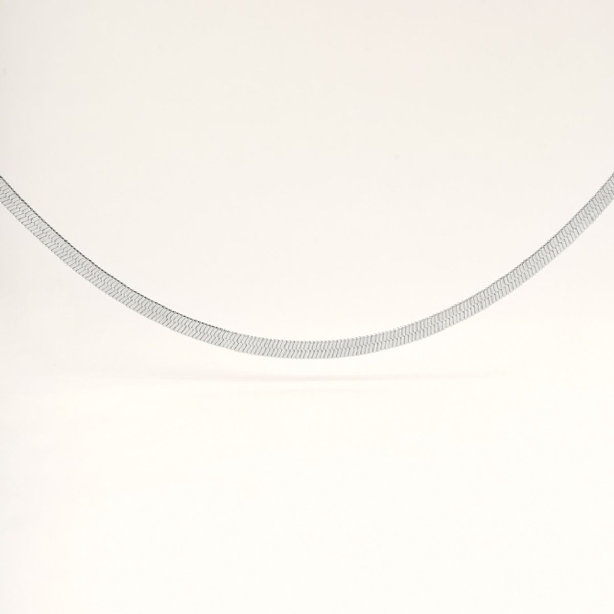 GENERICO - Collar Plata Mujer Para Regalo Cinta 40cm - Cantarina Joyas