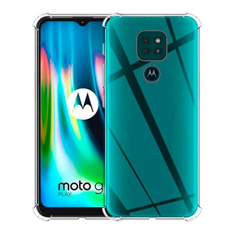 JOIGO - Carcasa Transparente Reforzados Para Motorola G9 / G9 Play