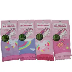GARSIL - 6 Pares de Calcetines Con Bambú De Niñas - Sin Costuras