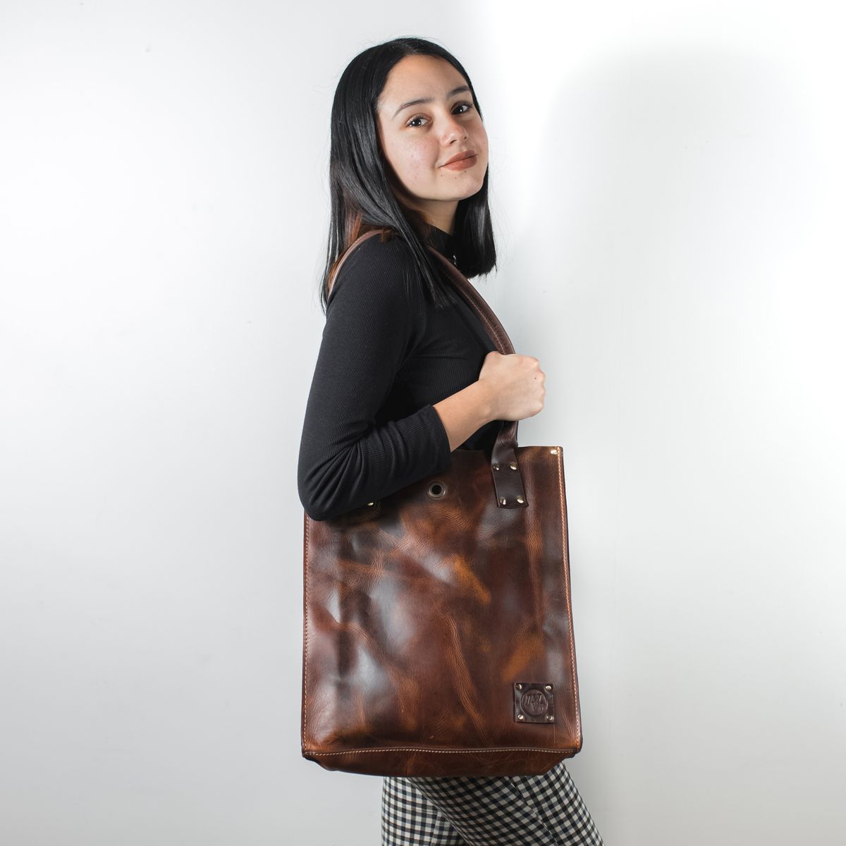 JM VINTAGE - Cartera mujer de cuero Paolita