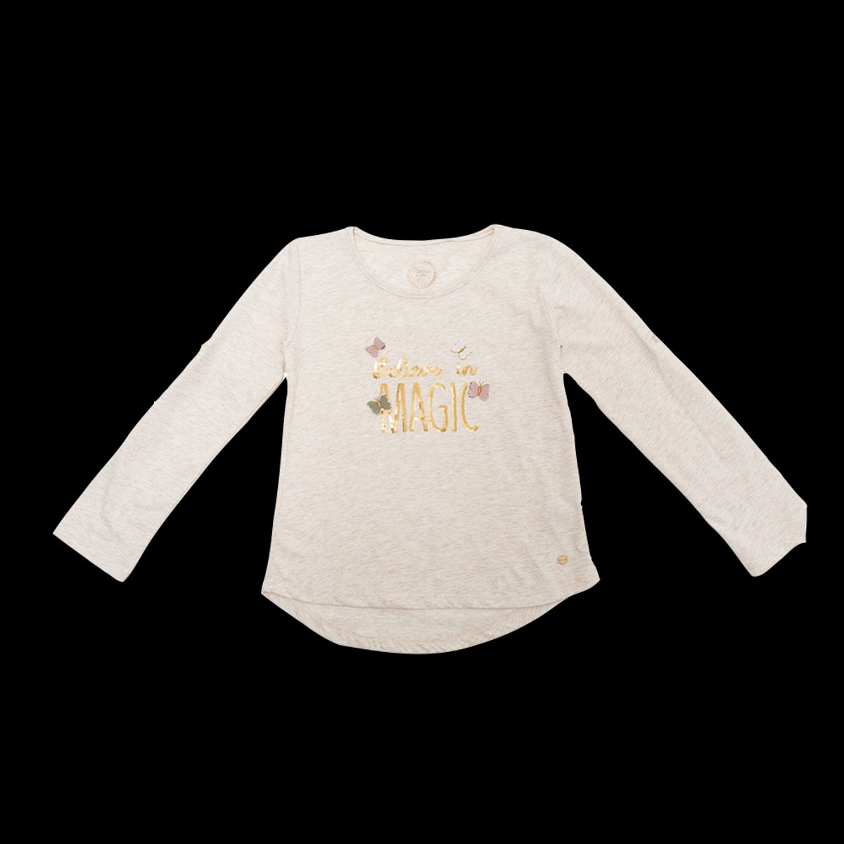 PILLIN - Polera Bebé Manga Larga Azul Pillin PILLIN