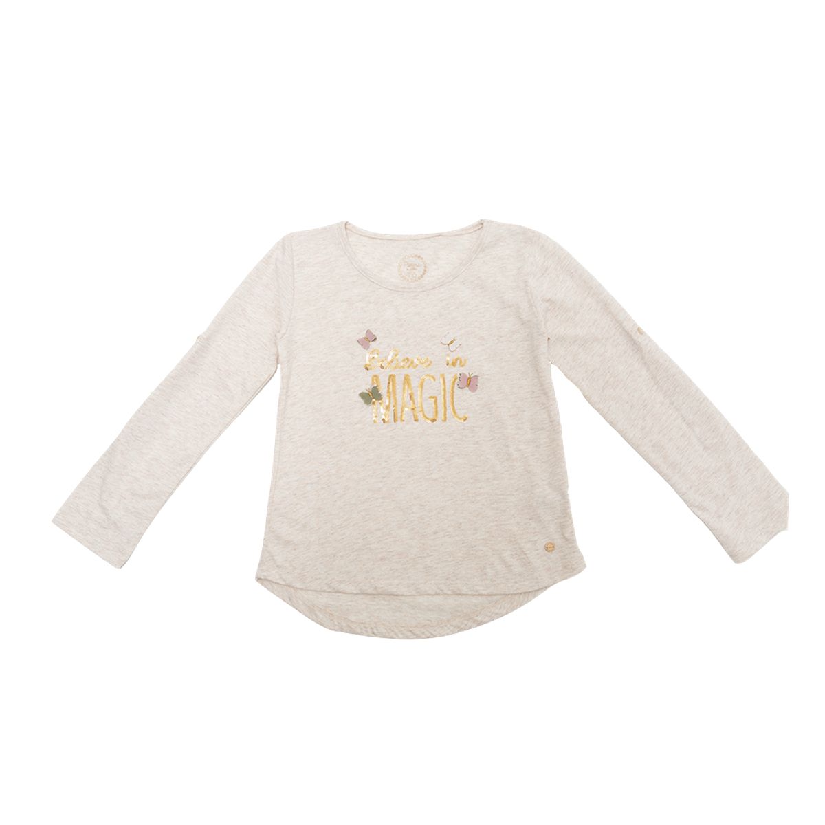 PILLIN - Polera Bebé Manga Larga Azul Pillin PILLIN