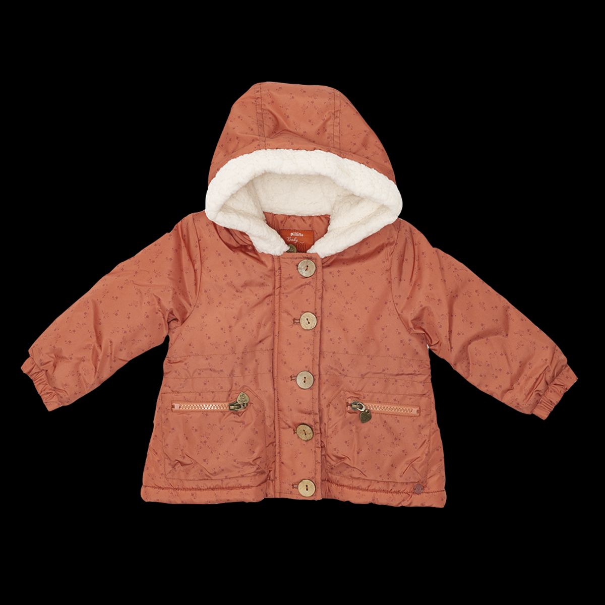 PILLIN - Chaqueta Bebé Niña Naranja Pillin PILLIN