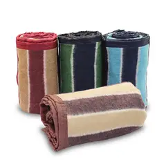 GENERICO - Frazada Andes Listada 1.5 Plazas 160x210cm 1 Un / Superstore