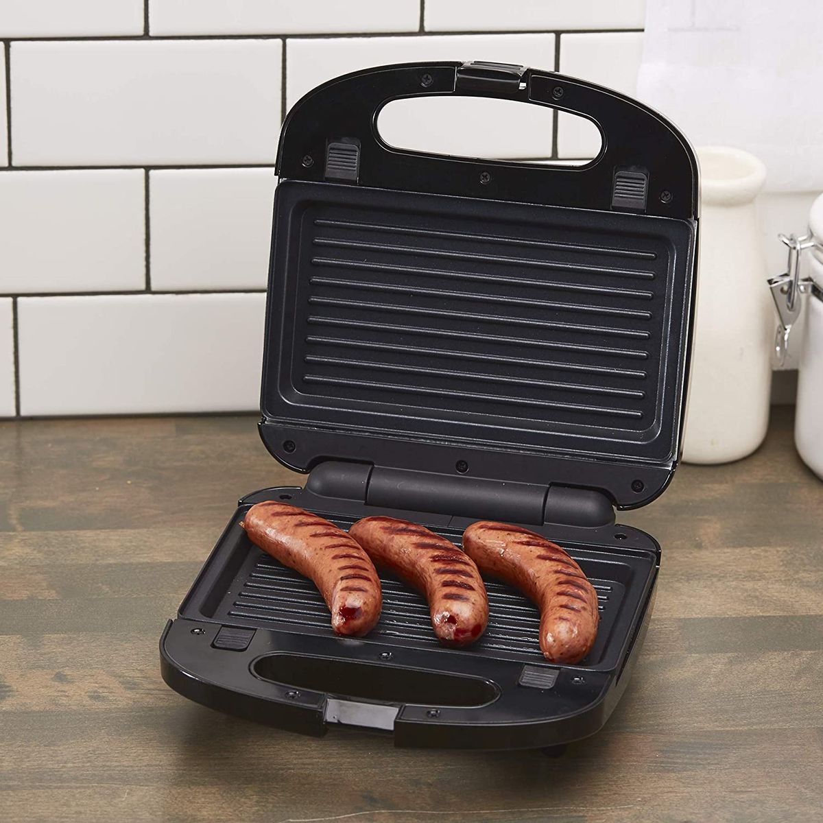 BLACK+DECKER - Sandwichera + Parrilla + Waflera Black + Decker WM2000S-CL