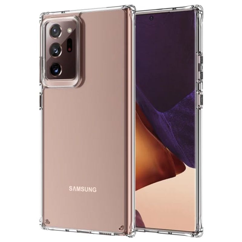 GENERICO - CARCASA PARA SAMSUNG NOTE 20 ULTRA TRANSPARENTE ANTIGOLPE