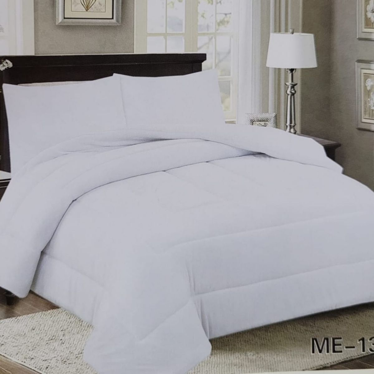 GENERICO - Cobertor Chiporro King - Blanco Nieve M1380