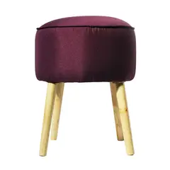 GENERICO - Pouf Francisca Morado 50x40x40 cm Máxima Design