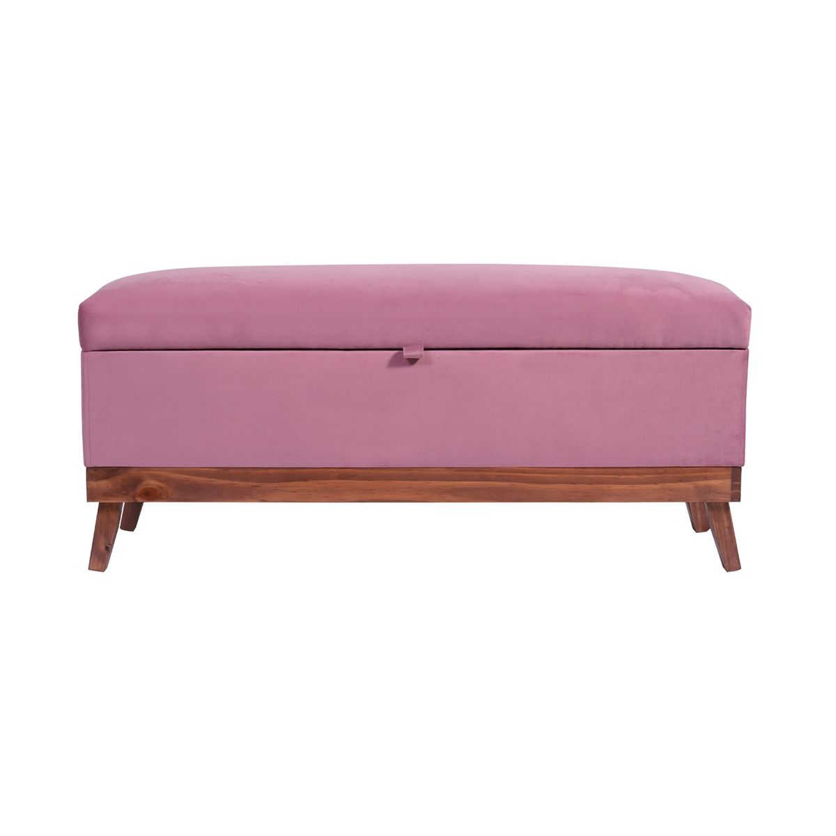 GENERICO - Banqueta con Baúl Incy Palo de Rosa120x50x40 cm de Máxima Design