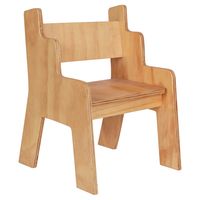 Silla Infantil de Madera 25x35x35 cm Máxima Design