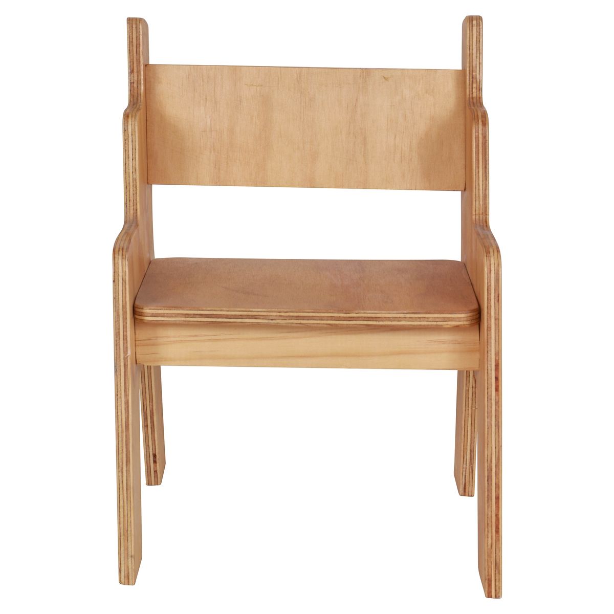 GENERICO - Silla Infantil de Madera 25x35x35 cm Máxima Design