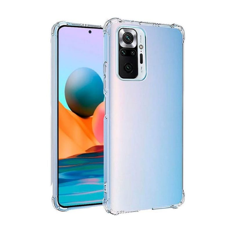 GENERICO - CARCASA PARA XIAOMI REDMI NOTE 10 PRO TRANSPARENTE ANTIGOLPE