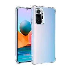GENERICO - CARCASA PARA XIAOMI REDMI NOTE 10 PRO TRANSPARENTE ANTIGOLPE