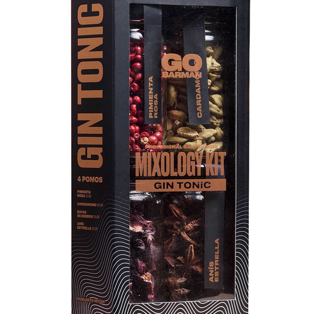 GO BARMAN - Kit Botánico Gin Tonic Go Barman GO BARMAN