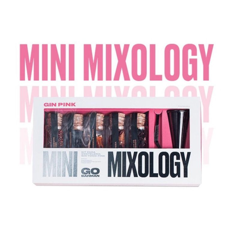 GO BARMAN - Mini Mixology Gin Pink Grab&Go Kit - Go Barman GO BARMAN