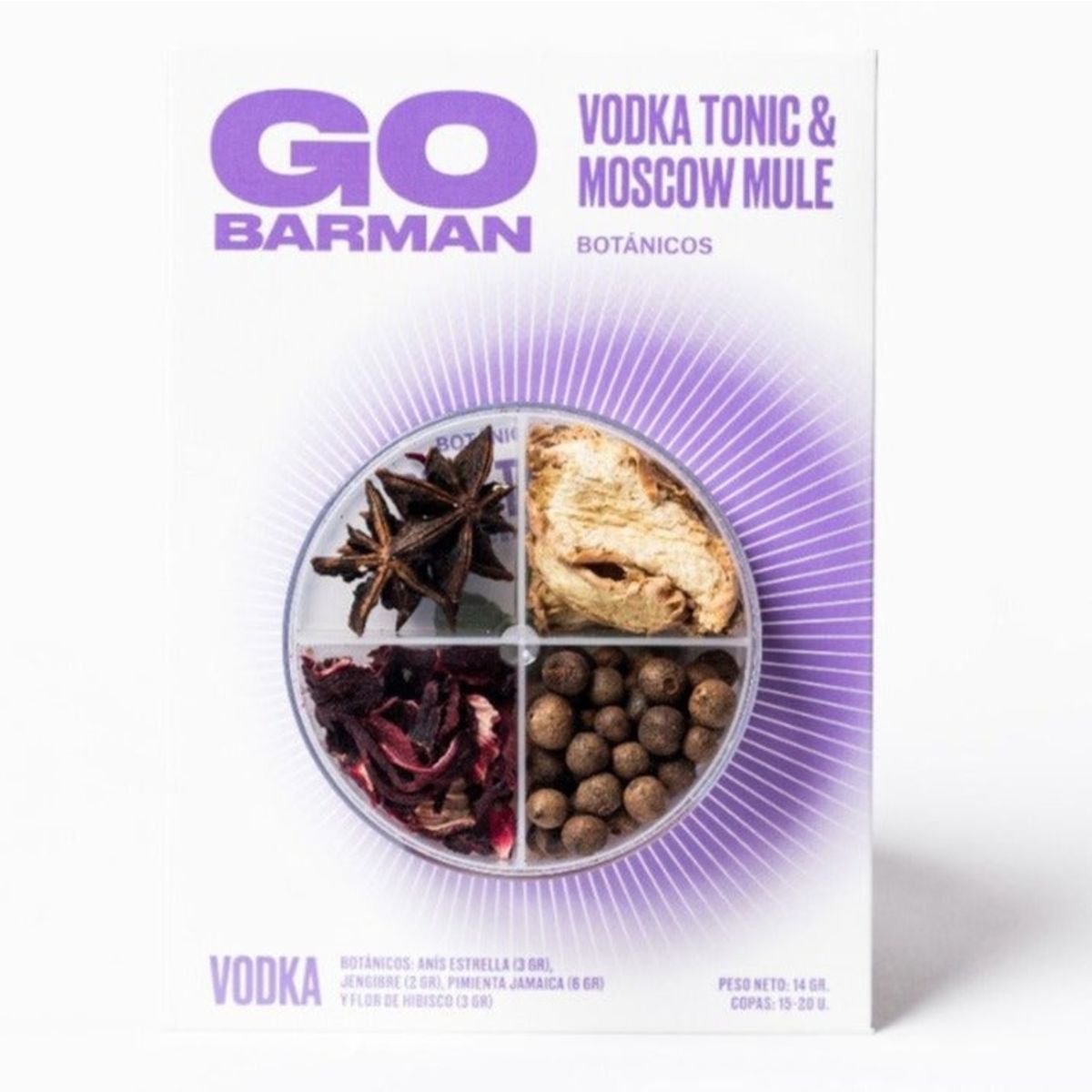 GO BARMAN - Mix de Botánicos Vodka Tonic & Moscow Mule – Go Barman GO BARMAN